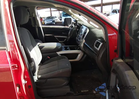 2020 Nissan Titan Sv 4X2 из США, поврежденный, VIN 1N6AA1EF1LN503755